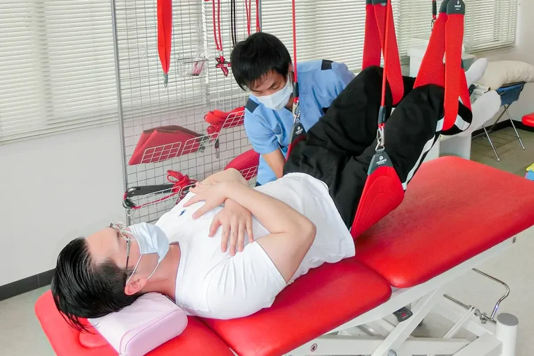 レッドコードによるスリングエクササイズ